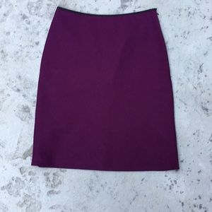 H&M: Henne purple and brown herringbone skirt